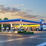 gas station customers